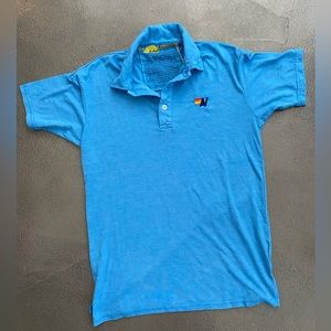 AV Nation Blue Men's Polo Shirt